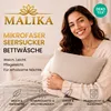 Malika Mikrofaser-Seersucker-Bettwäsche 3-teilig, 200 × 200 Produktbild-Vorschau 2