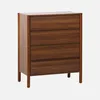 A wooden chest of drawers with four drawers. Anteprima dell’immagine prodotto