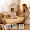 Lantigo Spannbettlaken wasserdicht Frottee 70x190 cm Beige, Produktbild-Vorschau 5