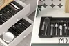 Ausziehbarer besteckeinsatz für küchenschublade besteck Produktbild-Vorschau 8