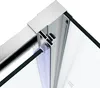 SONNI 120x185cm Porte coulissante de douche verre clair Voir les images du produit 7
