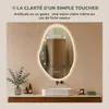 S'AFIELINA Miroir Salle de Bain LED 55 × 85 cm, Voir les images du produit 5