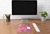MuchoWow® Mauspad Mousepad Rosa Pfingstrosen mit rosa Produktbild-Vorschau 4
