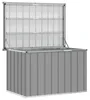 vidaXL Box da giardino grigio 109x67x65 cm Anteprima dell’immagine prodotto 3