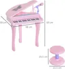 HOMCOM Kinder Klavier Mini-Klavier Piano Keyboard Produktbild-Vorschau 3