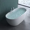doporro Baignoire îlot ovale 170cm blanc Vicenza605 pour Voir les images du produit 1
