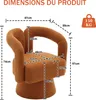 okwish 360° drehbarer Freizeitsessel Loungesessel Produktbild-Vorschau 10