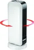 Ein weißer, rechteckiger Turmventilator von Unold im KERAMIK-HEIZLÜFTER DESIGN mit schwarzem Ventil  Produktbild-Vorschau