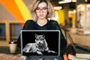 MuchoWow® Laptop Aufkleber Sticker Cover Wildlife - Wolf - Produktbild-Vorschau 5