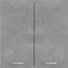 vidaXL Szafka ścienna betonowa szara 60x31x60 cm płyta Podgląd zdjęcia produktu 11