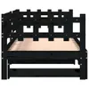 vidaXL Tagesbett Ausziehbar Schwarz 2x(90x200) cm Produktbild-Vorschau 10