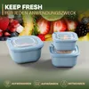 Set di 3 contenitori per alimenti Viwares con coperchio a Anteprima dell’immagine prodotto 3