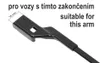 Stěrače FLAT SET 610+450mm GREEN OCT III Náhled obrázku produktu 5