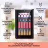 Klarstein mini lednice se skleněnými dveřmi a LED světlem, Náhled obrázku produktu 2