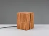 Lampada da tavolo Treasure in legno chiaro, 1xE14x10W, Anteprima dell’immagine prodotto 3