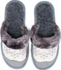 Damen Naturleder Hausschuhe Slippers Gefüttert Mit Wolle Produktbild-Vorschau 4