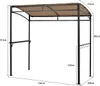 A diagram of a grill pavilion with dimensions indicated. Podgląd zdjęcia produktu