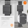 ML-Design Briefkastenständer freistehend, 35x170x18 cm, Produktbild-Vorschau 4