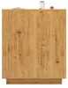 Îlot de cuisine Flieks avec table coulissante, armoire de Voir les images du produit 10