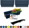 BURI 12 Euro-Paletten Blumenkästen-Einsätze inkl. Produktbild-Vorschau 1