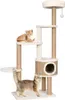 vidaXL Katzen-Kratzbaum mit m Kissen 148 cm Seegras Produktbild-Vorschau 8
