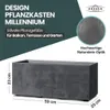 XL Pflanzkasten „Millennium“ 59x25x23 cm - 23L Volumen - Produktbild-Vorschau 2