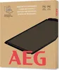 The image shows the packaging of an AEG patisserie tray. Anteprima dell’immagine prodotto