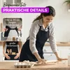 EllaTex Schürze Kochschürze Latzschürze 100% Baumwolle Produktbild-Vorschau 4