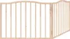 A wooden pet gate is shown against a white background. Podgląd zdjęcia produktu