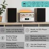 Auna DAB Radio CD-Player für Zuhause, FM/DAB/DAB+ Radio mit Produktbild-Vorschau 2