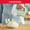 Moulinex PowerMix HM450B, Ručný mixér, Šedá, Biela, Náhľad obrázku produktu 4