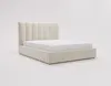 A bed with a mattress on a white background. Náhled obrázku produktu