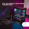 Mars Gaming MC-LCDX Gaming Gehäuse ATX, 9,16" IPS Produktbild-Vorschau 7