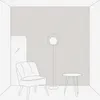 Metallic Tapete mit geometrischem Strukturmuster – Beige, Produktbild-Vorschau 3