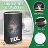 110L Mortgage Bottle Collector Storage Container with Lid & Podgląd zdjęcia produktu 2