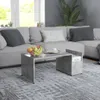 vidaXL Konferenční stolek Concrete Grey 90x45x35 cm Dřevěný Náhled obrázku produktu 2