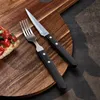 Komplet 6 widelców do steków i pizzy ze stali nierdzewnej Podgląd zdjęcia produktu 7