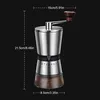 Manuelle Kaffeemühle mit 8 einstellbaren Einstellungen und Produktbild-Vorschau 6