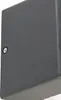 Moderne Wandleuchte Anthrazit IP44 Hurricane 1 Produktbild-Vorschau 5