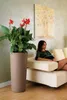 Toscana Pflanztopf 100 cm hoch, taupe, mit Produktbild-Vorschau 1