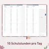 Häfft Lehrer-Planer 2026/2027 / A4+ / Berry Blossoms Produktbild-Vorschau 4