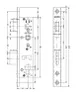 Schüco Riegel-Fallenschloss 241469 Produktbild-Vorschau 2
