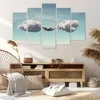 Bild auf Leinwand - Leinwandbild - 5 Teile - Wolken Produktbild-Vorschau 7
