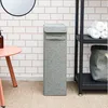 50L Wäschekorb mit Deckel - 20x40x60 Wäschesammler Schmal - Produktbild-Vorschau 3