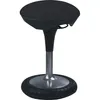 A black and gray adjustable stool. Náhľad obrázku produktu