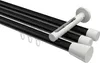 Interdeco Innenlaufstange / Gardinenstange mit Innenlauf Produktbild-Vorschau 1