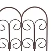 Schmuckzaun Metallzaun Gartenzaun 41x46 cm Zaunelemente 4er Produktbild-Vorschau 4