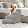 COSTWAY Escalier pour chien 4 marches, marches Voir les images du produit 7