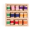 Miniatur Nähmaschine Deko | Miniatur Garnrollen (1 Set) Produktbild-Vorschau 3