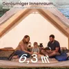 COSTWAY Aufblasbares Zelt für 4 Personen, Campingzelt Produktbild-Vorschau 4